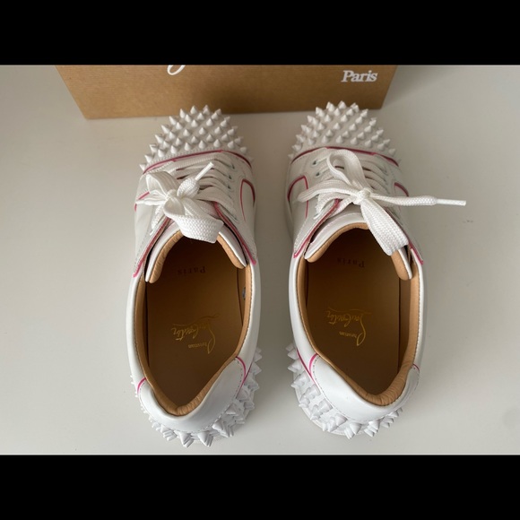 Christian Louboutin Vieira Spikes Sneakers 38 - Picture 5 of 6